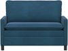 vidaXL Sofa Blau 126 x 81 x 87,5 cm Samt 42028805 Bild 3