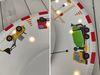 Coole Deckenlampe Baustellen Motiv fürs Kinderzimmer Schlummerlicht bunt Ø 54cm Bild 5