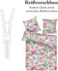 Bettwäsche-Set (135x200cm) - Renforce Flower Green Bild 2