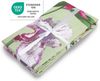 Bettwäsche-Set (135x200cm) - Renforce Flower Green Bild 4