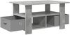 vidaXL Couchtisch Beton Grau 77 x 55 x 42 cm Holzwerkstoff 8000415 Bild 4