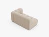 Micadoni Modulares Sofa Lupine 2-Sitzer Rechts Boucle Baloo Beige Bild 3