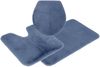OTTO home Badematte Rabbit Badematten, Badvorleger, Badezimmer Teppich, Höhe 30 mm, rutschhemmend beschichtet, schnell trocknend, strapazierfähig, fußbodenheizungsgeeignet, Polyester, rechteckig, 3-tlg. Stand-WC Set, Kaninchenfell-Haptik, Badteppich, r... Bild 2