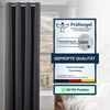 Cozyor Verdunkelungsvorhang 2er-Set inkl. 2 Magnethalter, thermoisolierend, Gardinen blickdicht (2 St), Ösen, verdunkelnd, Mikrofaser Polyester, Gardinen Thermo Vorhang 175x135 Wohnzimmer, Schlafzimmer, Kinderzimmer Bild 2