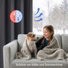 Cozyor Verdunkelungsvorhang 2er-Set inkl. 2 Magnethalter, thermoisolierend, Gardinen blickdicht (2 St), Ösen, verdunkelnd, Mikrofaser Polyester, Gardinen Thermo Vorhang 175x135 Wohnzimmer, Schlafzimmer, Kinderzimmer Bild 3