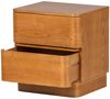 Kommode / Nachttisch Fejo - MDF Braun, 3 Schubladen Bild 5
