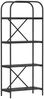 vidaXL Bücherregal Schwarz Eichen-Optik 60 x 30 x 146 cm Holzwerkstoff 879857 Bild 2