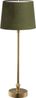 PR Home 71002-420-377 Tischleuchte Liam messing Schirm Samt Grün 59cm Bild 3