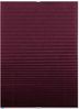 K-Home® Klemmfix-Plissee Bordeaux B50 x H210 cm Lichtschutz +++ Moderne Crushed Optik +++ Bild 4