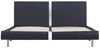 vidaXL Bettgestell Schwarz Kunstleder 120x200 cm [280827] Bild 3