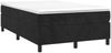 vidaXL Boxspringbett mit Matratze Schwarz 120x190 cm Samt 3269705 Bild 2