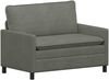 vidaXL Sofa Set 2 pcs Hellgrau Stoff 3417041 Bild 4