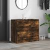 vidaXL Schuhschrank Räuchereiche 80x42x69 cm Holzwerkstoff 840005 Bild 3