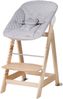 roba Treppenhochstuhl 'Born Up' - Set 2 in 1 - 'roba Style' grau - mit Liegefunktion - ab Geburt - Natur Bild 3