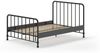Vipack 'BRONXX' Metallbett, Schwarz matt, 140x200 cm Bild 3