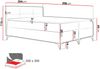 Boxspringbett Worx, Weiß, 200x200 cm Bild 4
