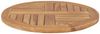 vidaXL Tischplatte Massivholz Teak Rund 2,5 cm 60 cm 48984 Bild 4