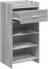 vidaXL Schuhschrank Grau Sonoma 48 x 36 x 92 cm Holzwerkstoff 8011352 Bild 3
