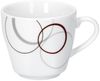 van Well Tasse 6er Set Espressotasse Palazzo 11cl mit Untertasse weiß Porzellan Bild 4
