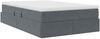 vidaXL Aufbewahrungsbett mit Matratze Dunkelgrau 120 x 190 cm Samt 3370288 Bild 5