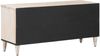 vidaXL TV-Schränk mit Regal Weiß 100 x 33,5 x 46 cm Massivholz Mango 4018384 Bild 5