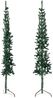 vidaXL Künstlicher Halb-Weihnachtsbaum mit Ständer Schlank Grün 150 cm 344600 Bild 2