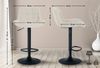 CLP 2er Set Barhocker Tover 360° drehbar und in der Höhe verstellbar,creme Stoff Bild 2