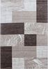 KADIMA DESIGN Teppich DRAU Wohnzimmer Schlafzimmer Waschbar Wohnzimmerteppich Esszimmer, Läufer, Höhe: 14 mm, Braun, 80x150 cm, Strapazierfähig Fußbodenheizung Waschbar Bild 1