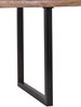 MiaMöbel Esstisch 'Vanaja' 140x90 cm, Teak/Antikschwarz Massivholz, Metall Teak Modern Indien Indisch Bild 5