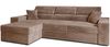 AX LIVING Belek Ecksofa Cord Kaffeefarbe mit Schlaffunktion 272 cm Bild 2