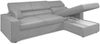 AX LIVING Belek Ecksofa Cord Kaffeefarbe mit Schlaffunktion 272 cm Bild 3