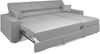 AX LIVING Belek Ecksofa Cord Kaffeefarbe mit Schlaffunktion 272 cm Bild 4