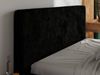 MKS Möbel 'Tiliano Classic' Polsterbett mit Stauraum, Cordstoff, Schwarz, 200 x 200 cm, ohne Matratze Bild 4