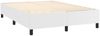 vidaXL Boxspringbett mit Matratze Weiß 140x190 cm Kunstleder 3142840 Bild 4