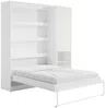Vente-unique - RAPILI Bett Holz, Platte Weiß - B 50 cm239,2 cm x H 225,2 cm x L 209 cm Bild 4