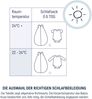 Sommerschlafsack - Patch Blue Bild 5