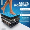 bonsport Pool Unterlegmatte Poolmatte 36 Stück - Bodenschutz Matte für den Pool/Planschbecken - Bodenfolie Bodenmatte Poolunterlage Bodenschutz schwarz Bild 3