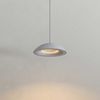 s.luce Santa Air LED Esszimmer-Pendelleuchte 5-flammig Ø 60cm Baldachin Weiß Bild 4