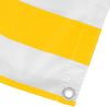 vidaXL Balkonsichtschutz Gelb und Weiß 100 x 700 cm Oxford-Stoff 42030625 Bild 4