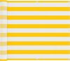 vidaXL Balkonsichtschutz Gelb und Weiß 100 x 700 cm Oxford-Stoff 42030625 Bild 2