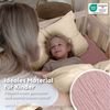 lilimaus Spannbettlaken Musselin Spannbettlaken Baby 60x120 70x140 - Bettlaken Babybett, (1 Stück), Kinderbettlaken 100% Baumwolle, atmungsaktiv für Babybett Bild 4