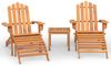 vidaXL 3-tlg. Garten-Lounge-Set Adirondack Massivholz Akazie 3152122 Bild 2