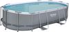 Bestway Frame Pool 56448 Komplett-Set 488 x 305 x 107cm oval Bild 3
