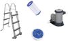 Bestway Frame Pool 56448 Komplett-Set 488 x 305 x 107cm oval Bild 4