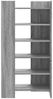 vidaXL Schuhschrank Grau Sonoma 52x37,5x100 cm Holzwerkstoff 848449 Bild 4