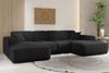 Kaiser Möbel Ecksofa Ecksofa, Eckcouch U form, SIENA stoff Poso Bild 5