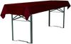 TexDeko Bankauflage Bierbankauflagen-Set mit Tischdecke 100x250cm (universal) 3TLG Set, (Set, 2x Auflage + 1x Tischdecke), blickdicht & waschbar Bild 3