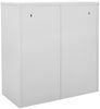 vidaXL Schließfachschrank Hellgrau und Blau 90 x 45 x 92,5 cm Stahl [336441] Bild 4