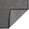 vidaXL Outdoor-Teppich Flachgewebe 140x200 cm Grau 340775 Bild 2