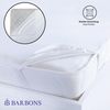 BARBONS Matratzenschoner 90x200 - Oeko-TEX Zertifiziert wasserdichte Matratzenauflage Baumwolle Inkontinenzunterlage waschbar Nässeschutz Matratzenbezug Atmungsaktiv 90x200 cm Bild 3